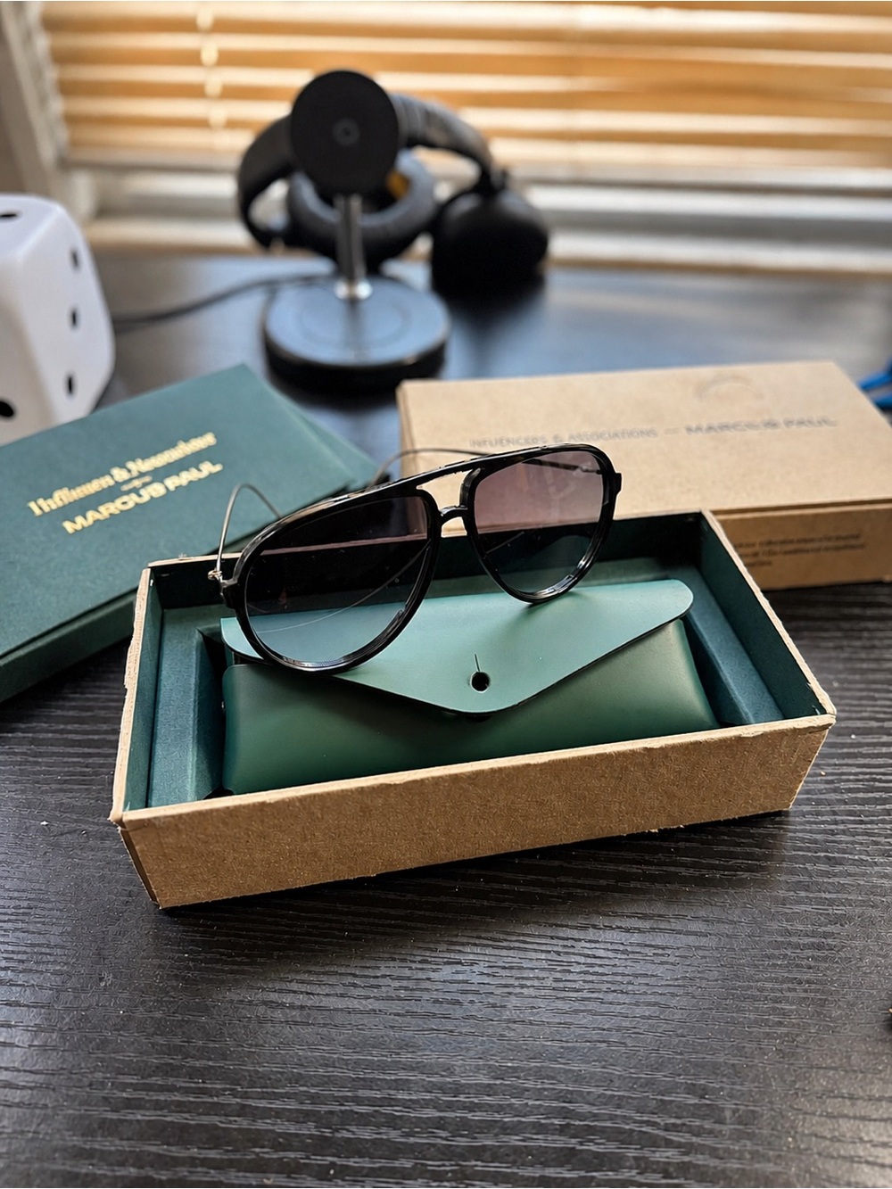 Haffmans & Neumeister Vladimir Charbon ZEISS Men’s Sunglasses NWT - Picture 3 of 12